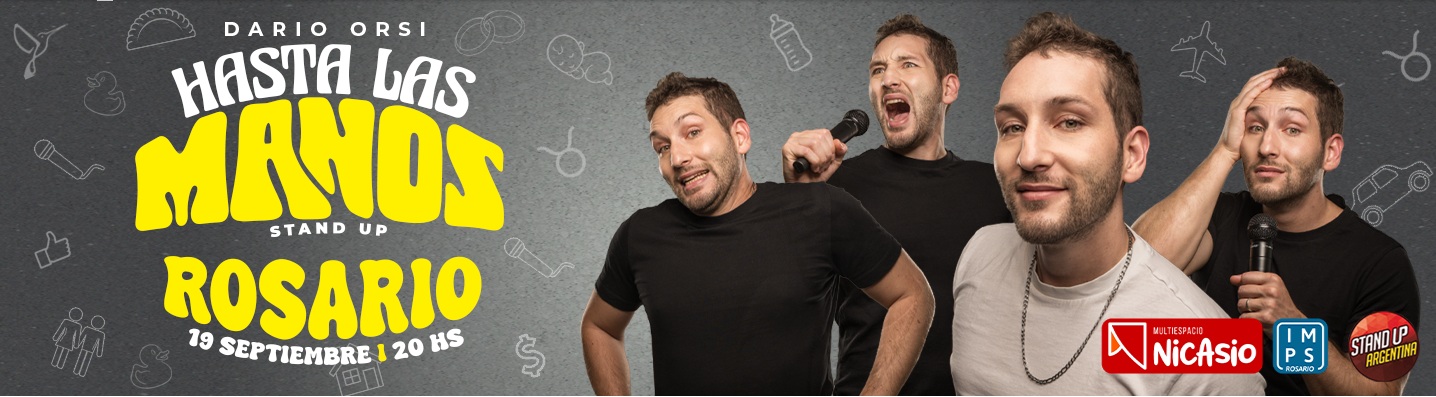 Hasta las manos. El nuevo unipersonal de Dario Ors